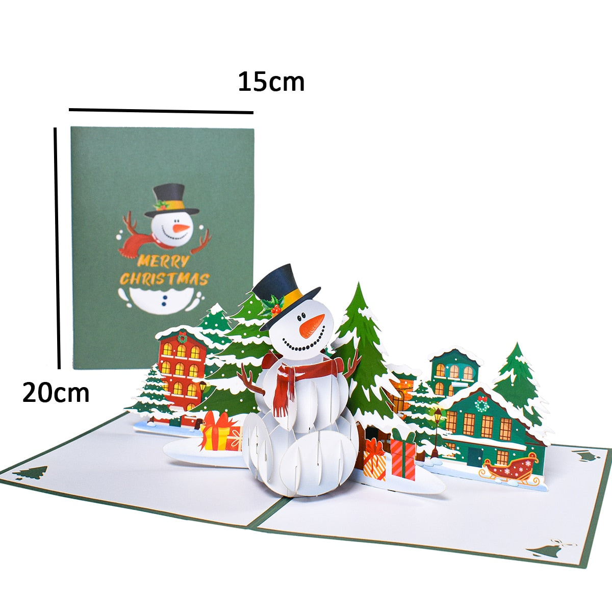 Fun 3D Christmas Pop Up Greeting Cards