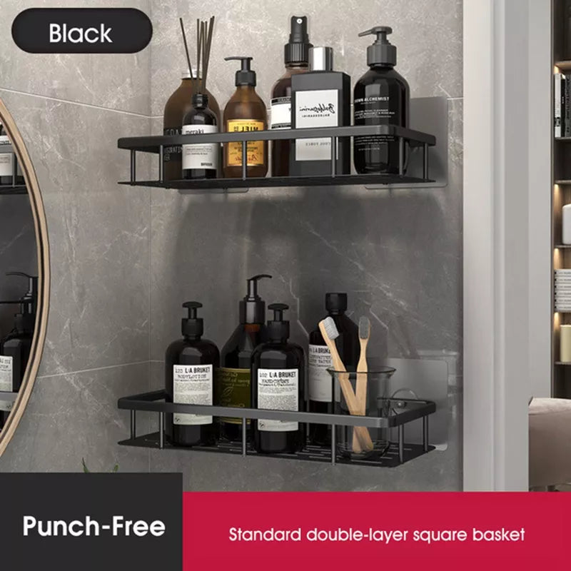 Easy Install Shower Caddy - Compact Bathroom Shelf - Fesara