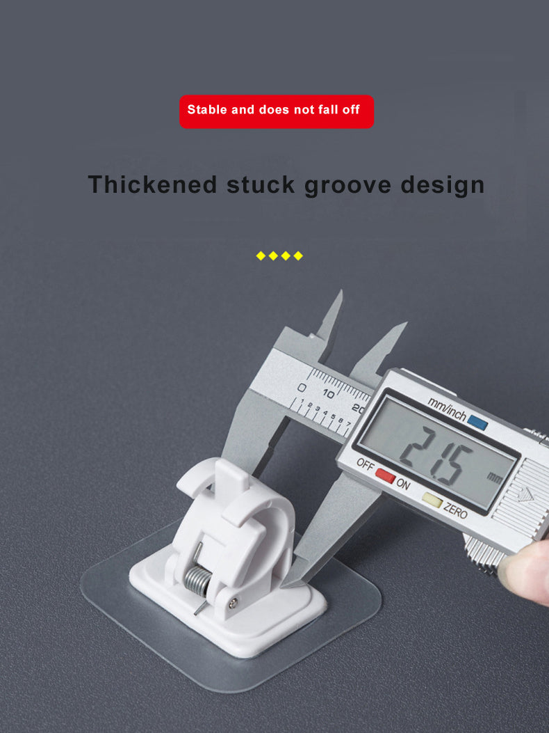 Easy Stick Curtain Rod Bracket