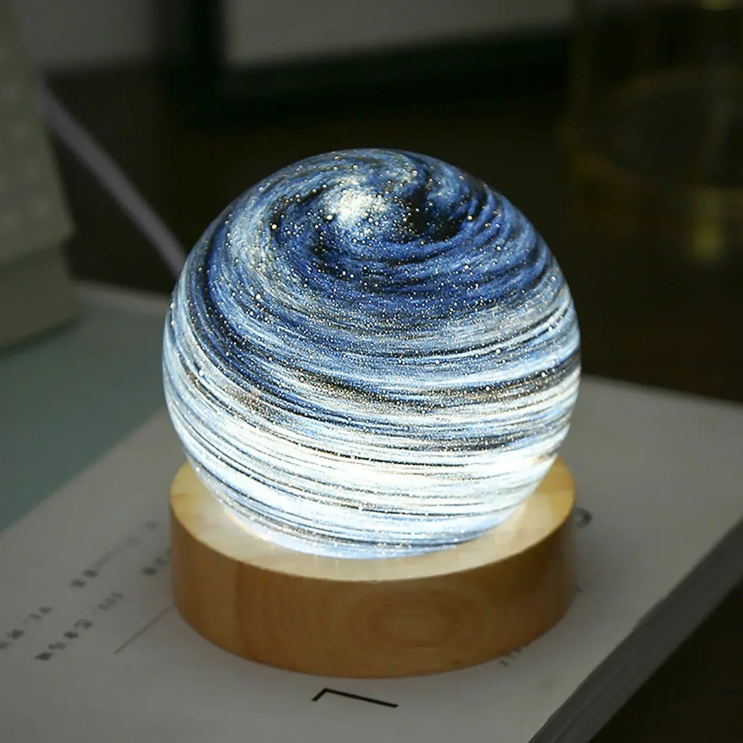 Colorful Solar LED Mini Night Lights Galaxy Decor