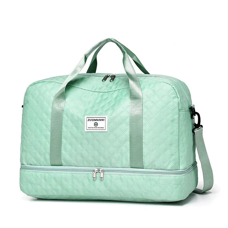 Fesara TravelFlex Lightweight Travel Duffel Bag with Pocket