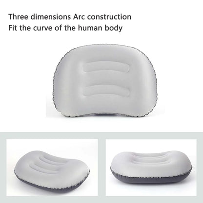 Portable Inflatable Travel Pillow with Neck Support Cushion