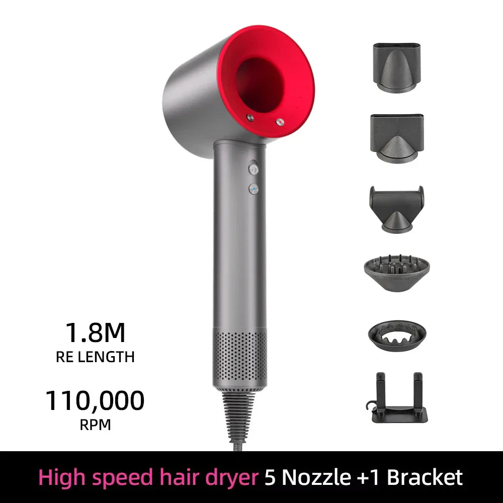 Fast Ion Hair Dryer with Advanced Temperature Control