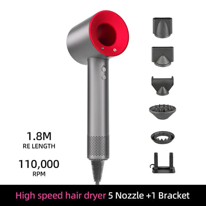 Fast Ion Hair Dryer with Advanced Temperature Control