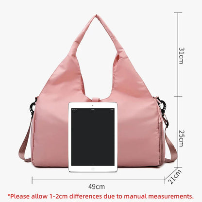 Fesara | Ladies Fitness Bag With Sneaker Pocket