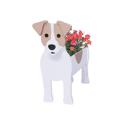 Cute Dog Planter Pot - Fun Pet Flower Container