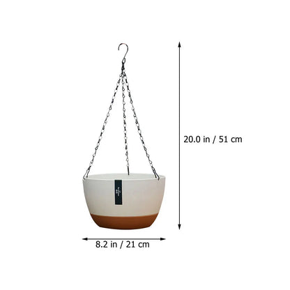 Strong Modern Indoor Hanging Planter Set
