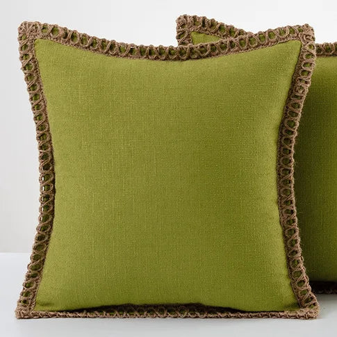 Vibrant Patterned Pillow in Classic Design