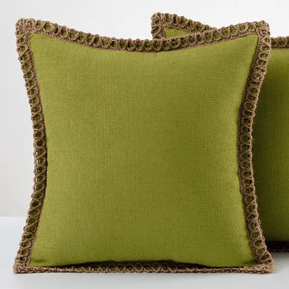Vibrant Patterned Pillow in Classic Design