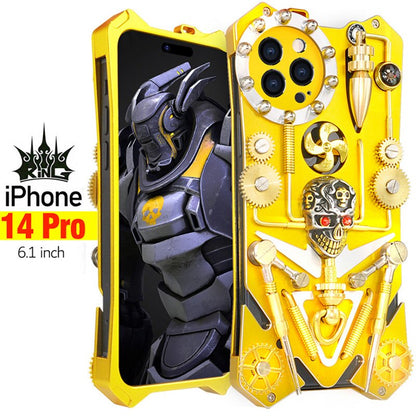 Tough Skull Design iPhone Phone Cover