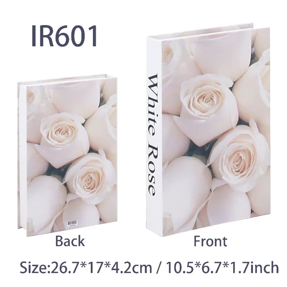 Stylish Book Box Coffee Table Decor Storage