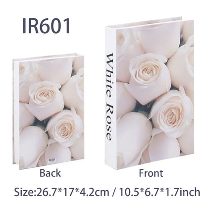 Stylish Book Box Coffee Table Decor Storage