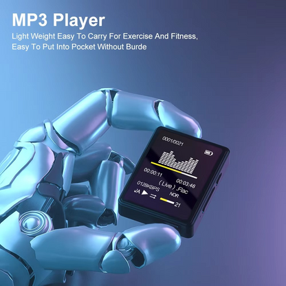 Compact Bluetooth Music Player with LED Display