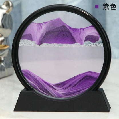 Serenity Glass Sand Art Orb