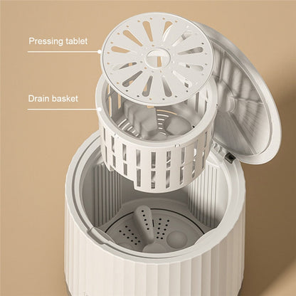 Compact 4L Portable Spin Washing Machine