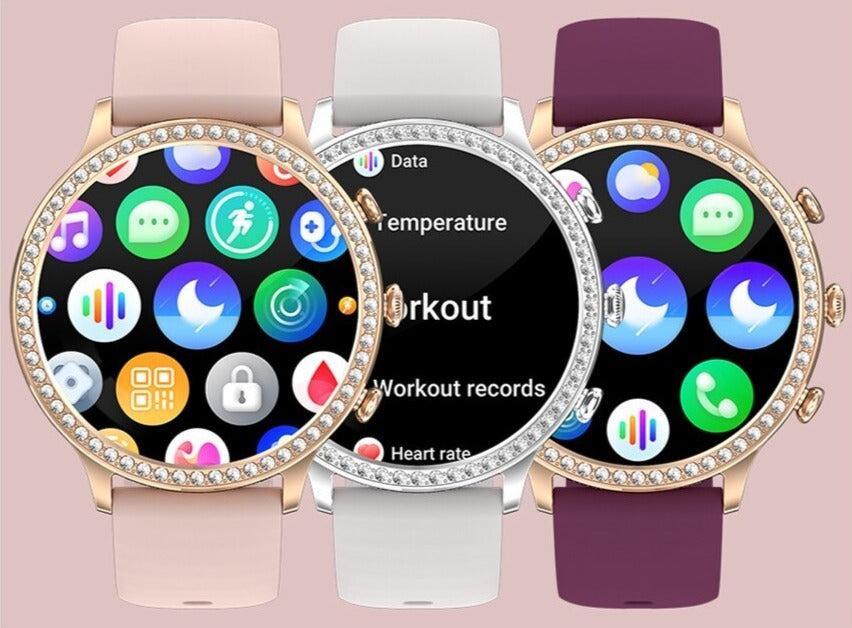Advanced Fitness Smartwatch with Heart Rate Monitor