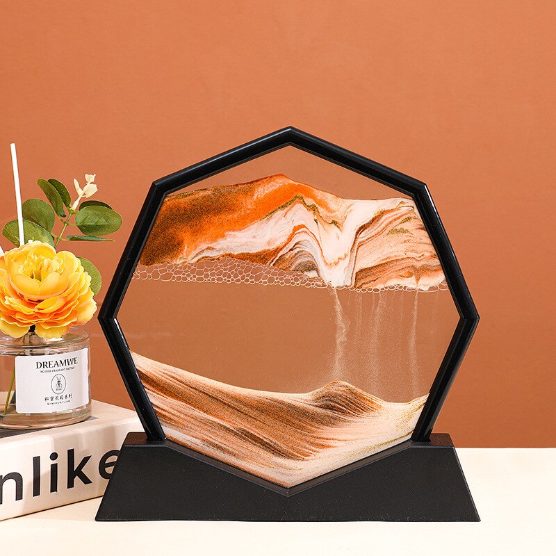 Oceanic Wave Hexagon Sand Table Decor - Fesara