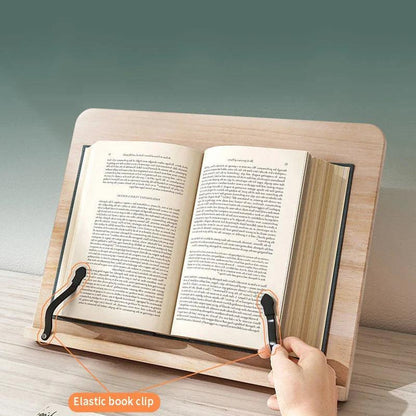 Ergonomic Wooden Tablet Stand