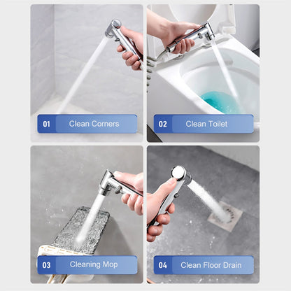 Modern Wall Mount Bathroom Faucet Spray Kit