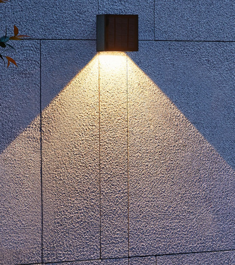 Solar Powered Outdoor Wall Light