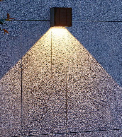 Solar Powered Outdoor Wall Light