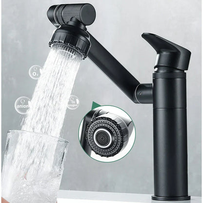 Stylish Bathroom Sink Faucet with Hot Cold Mixer