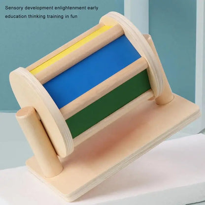 Wooden Baby Rattle and Sorting Toy