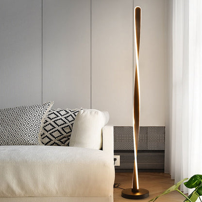 Adjustable Bright Silver Floor Lamp