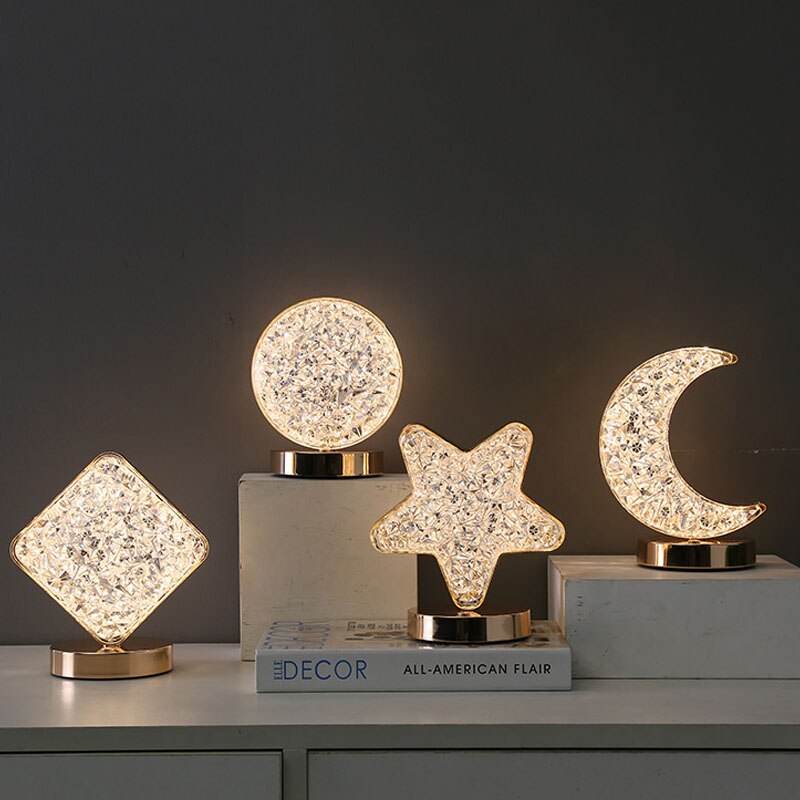 Enchanting Glow Moonlight Bedside Lamp
