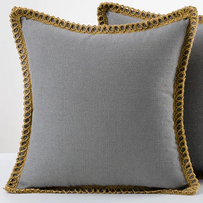 Vibrant Patterned Pillow in Classic Design