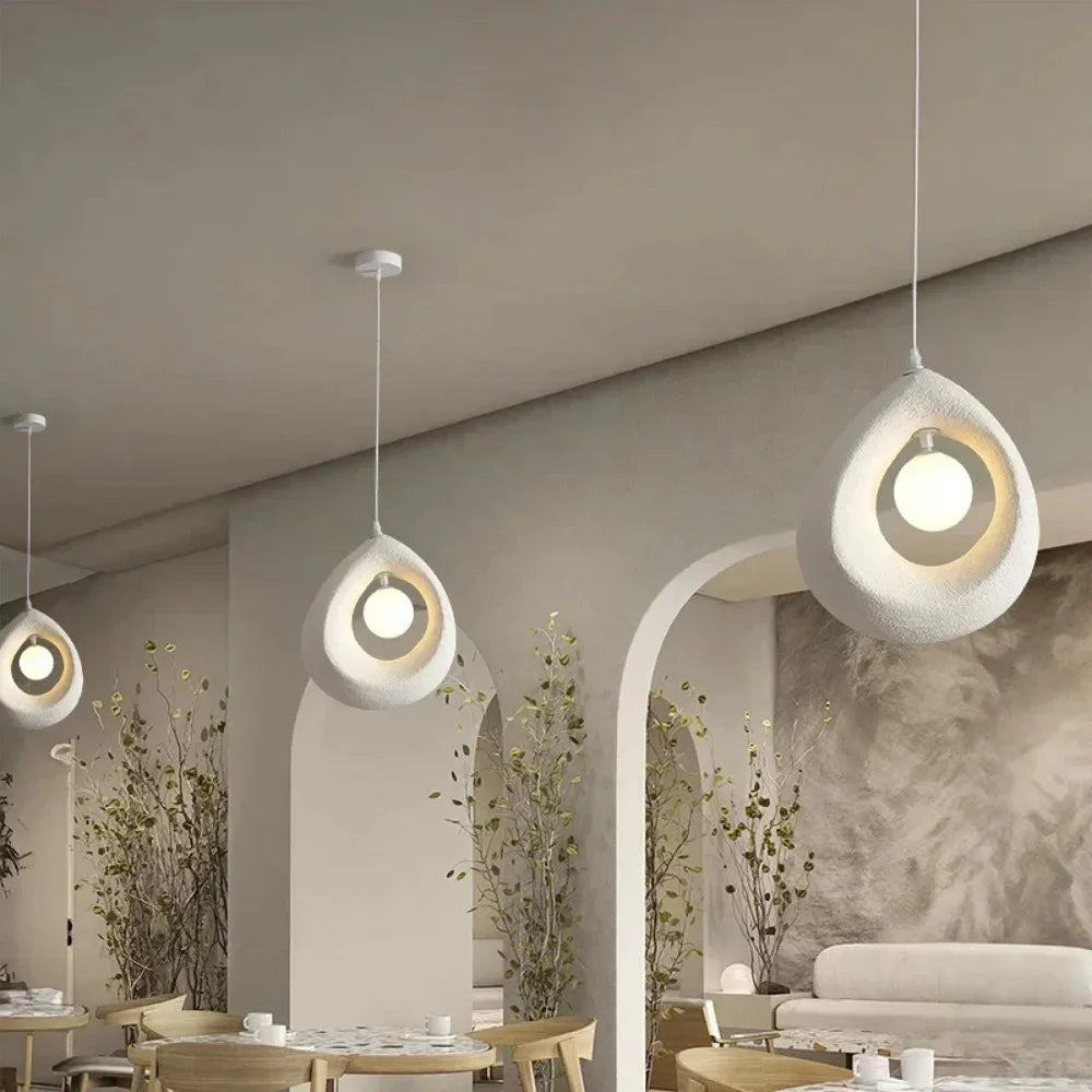 Simple Asian Style Hanging Lamp
