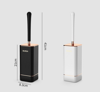 Compact Bathroom Toilet Brush with Holder