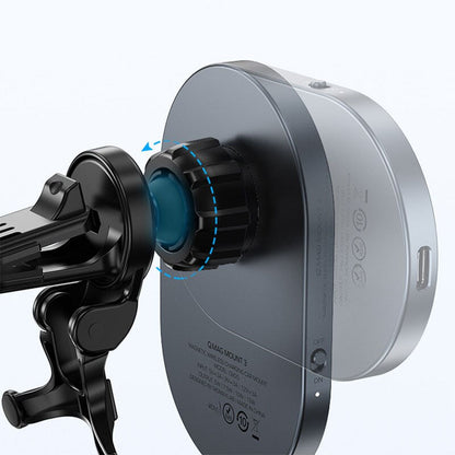 Clear Car Wireless Phone Charging Mount