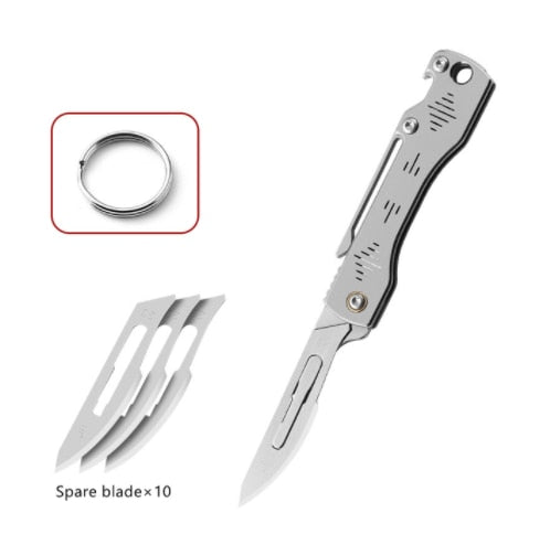 Portable Outdoor Camping Stainless Steel Pocket Knife - Fesara