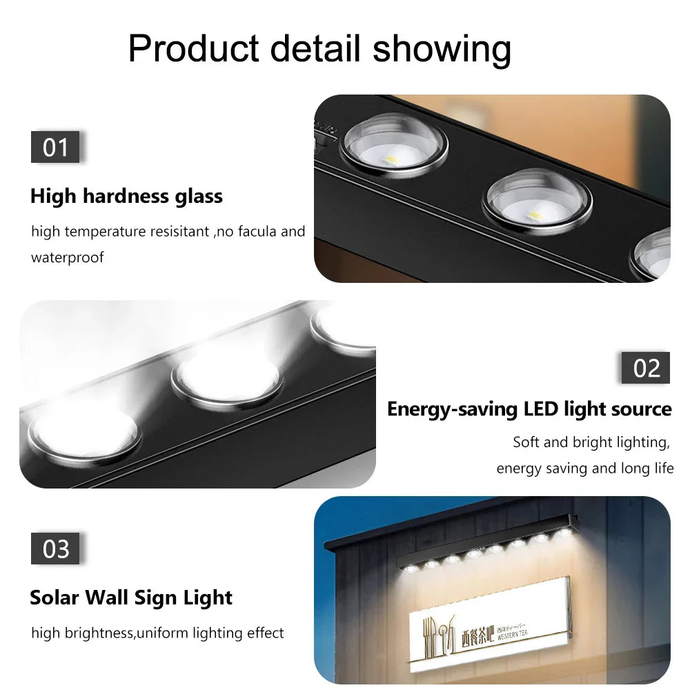 Solar Powered Outdoor LED Garden Lights 4-Pack