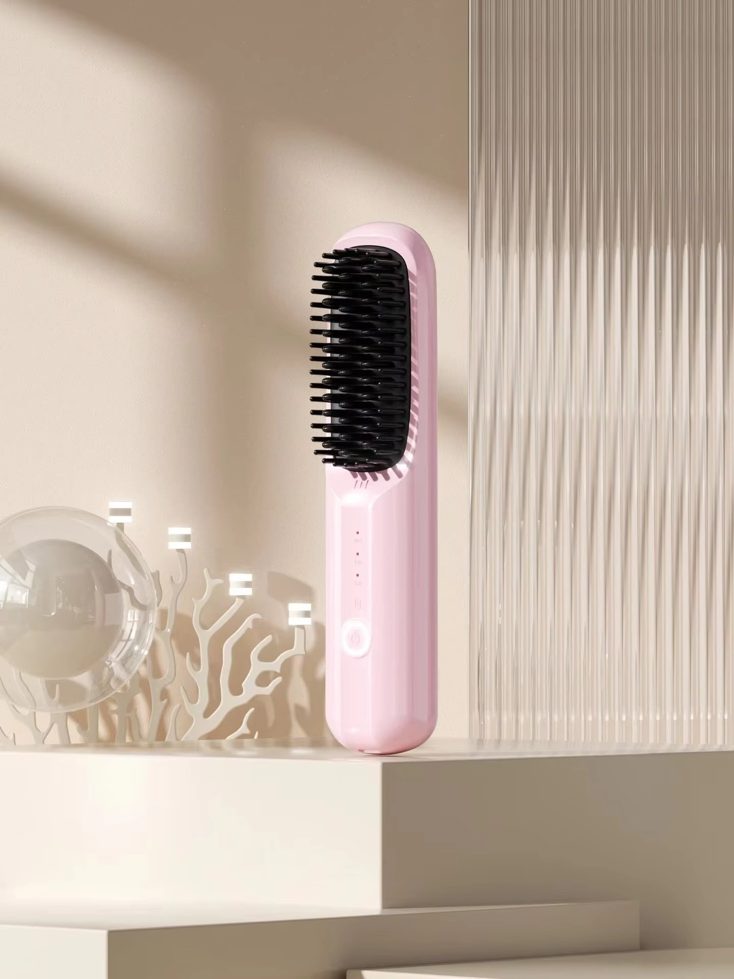 Fesara | Cordless Ceramic Hair Straightener Comb