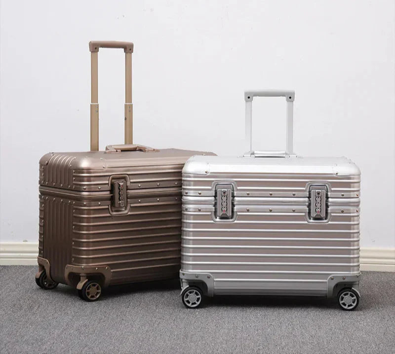 Lightweight Metal Hardside Luggage Case