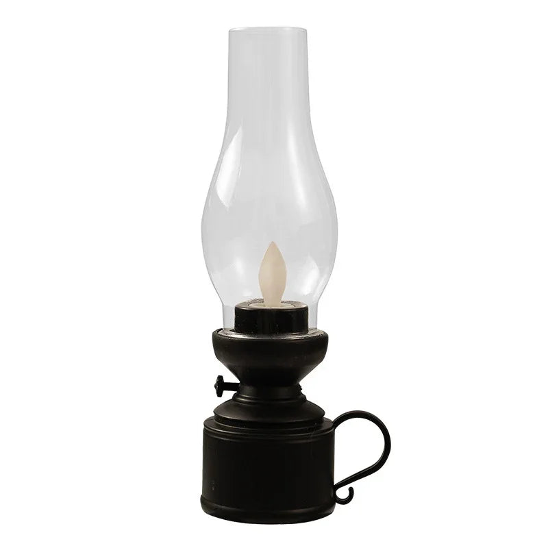 Vintage Style Electric Oil Table Lamp