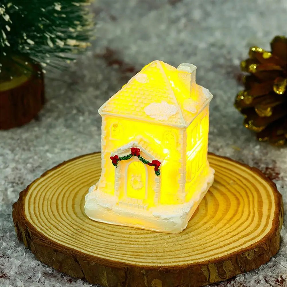 Fesara | Sparkling Snowflake Christmas Houses - Fesara
