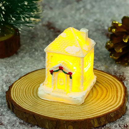Fesara | Sparkling Snowflake Christmas Houses - Fesara