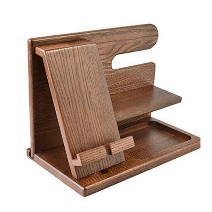Natural Wood Phone Stand and Holder - Fesara