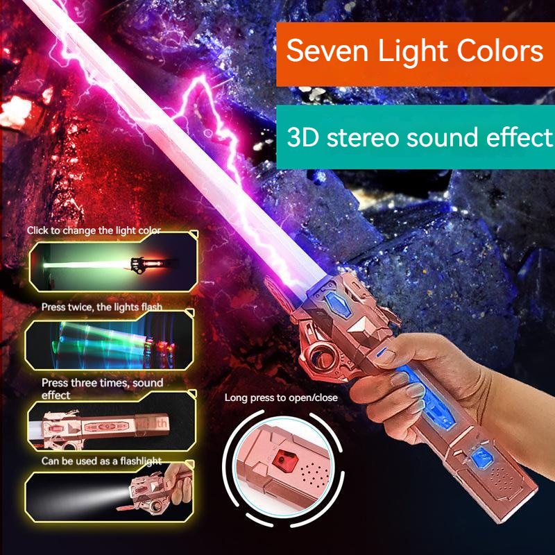 Colorful LED Ninja Sword Toy