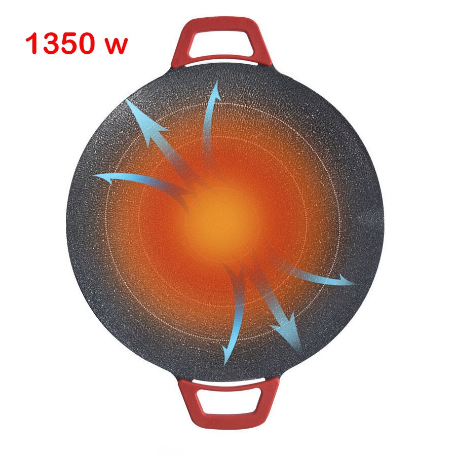 Indoor Electric Smokeless BBQ Grill Plate
