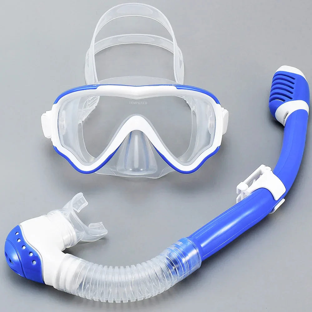 Kids Snorkeling Mask Set with Anti-Fog Lens