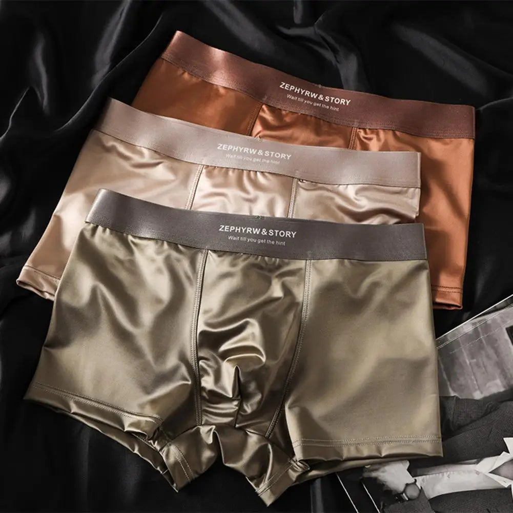 Comfortable Fit Men's Boxer Shorts with Slimming Design