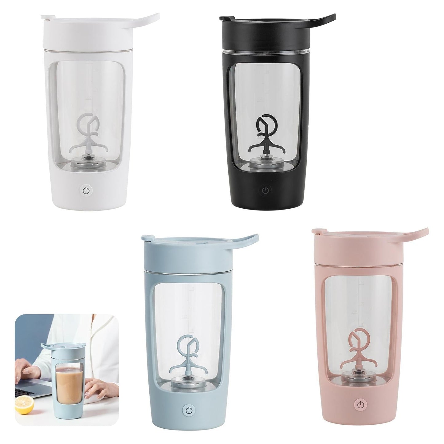 Powerful Portable Electric Shaker Blender
