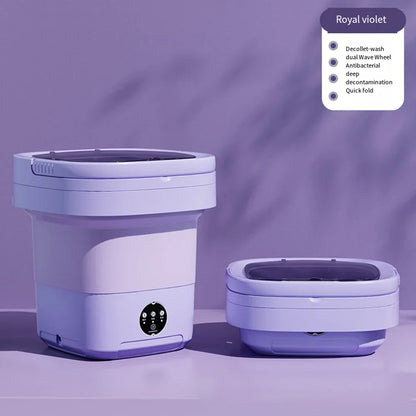 Portable Mini Folding Washing Machine for Travel