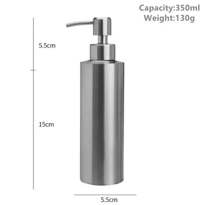 Luxury Stainless Steel Liquid Soap Dispenser