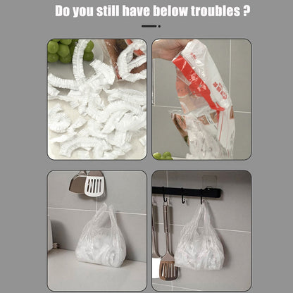 Easy Stick Plastic Bag Holder Dispenser