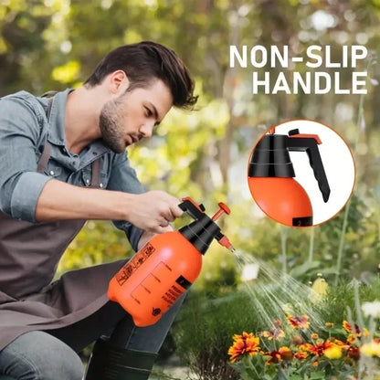 Large 2L Garden Spray Bottle with Adjustable Nozzle